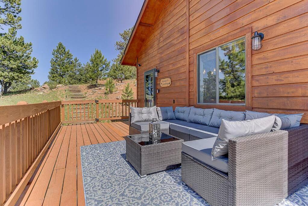 Monarch Landing, A Cozy Cabin W/360 Mountain Views كريبل كريك المظهر الخارجي الصورة