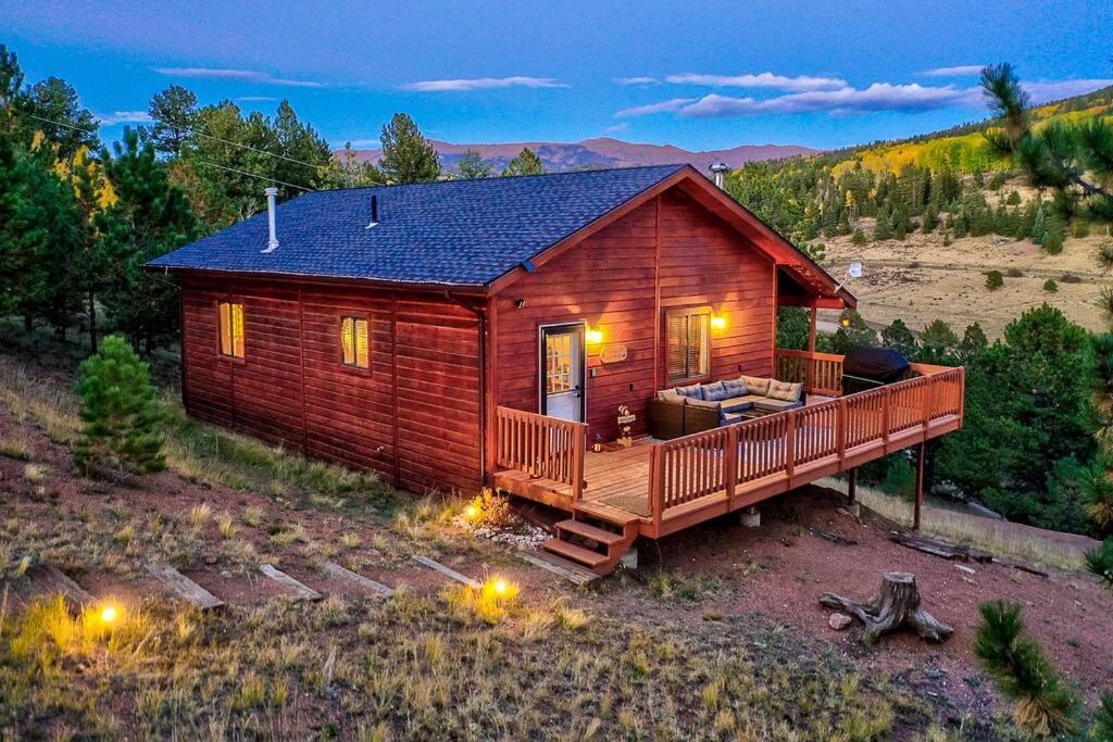 Monarch Landing, A Cozy Cabin W/360 Mountain Views كريبل كريك المظهر الخارجي الصورة