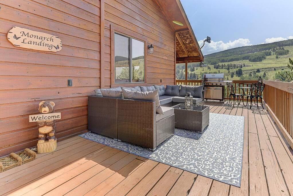 Monarch Landing, A Cozy Cabin W/360 Mountain Views كريبل كريك المظهر الخارجي الصورة