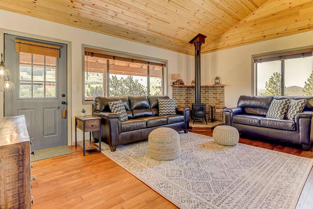 Monarch Landing, A Cozy Cabin W/360 Mountain Views كريبل كريك المظهر الخارجي الصورة