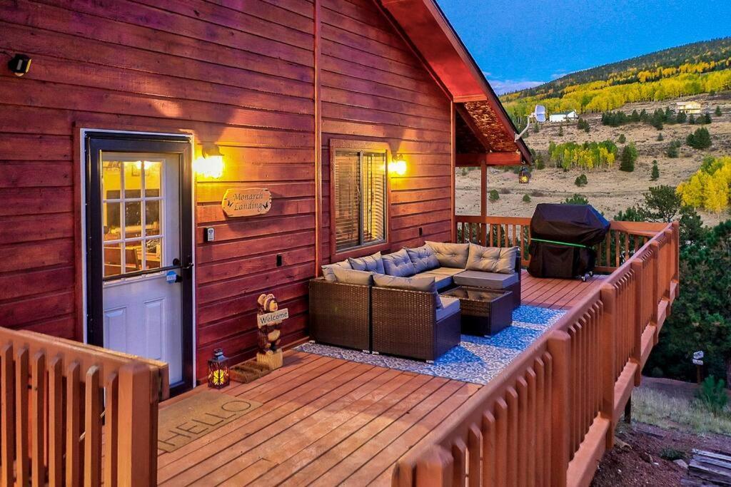 Monarch Landing, A Cozy Cabin W/360 Mountain Views كريبل كريك المظهر الخارجي الصورة